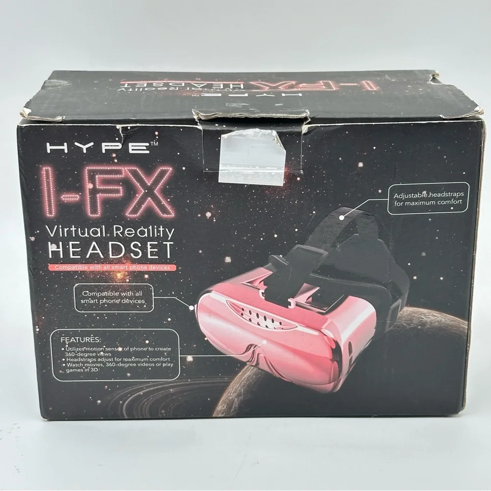 Hype I-FX Virtual Reality Headset - Rose Gold